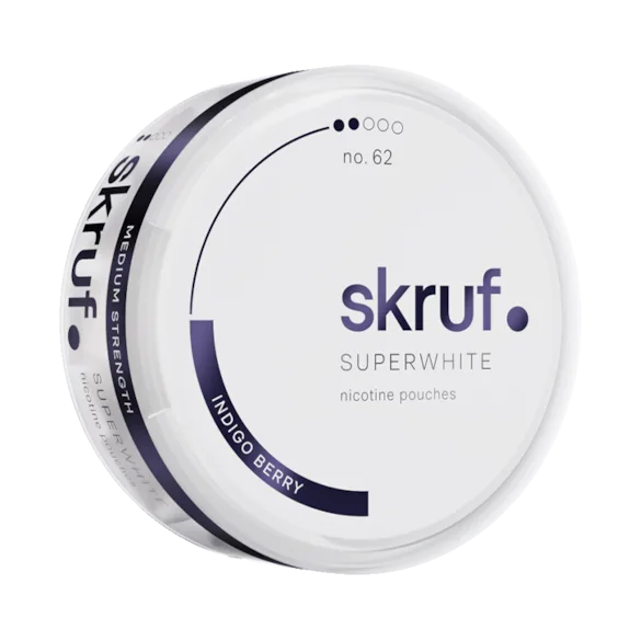 Skruf Superwhite No.62 Indigo Berry