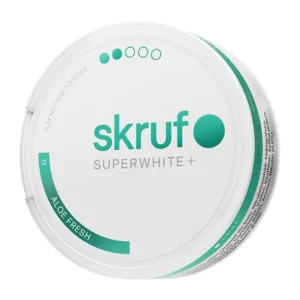 skruf SUPERWHITE Aloe Fresh