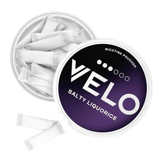 VELO Salty Liquorice Strong Slim - Bild 5