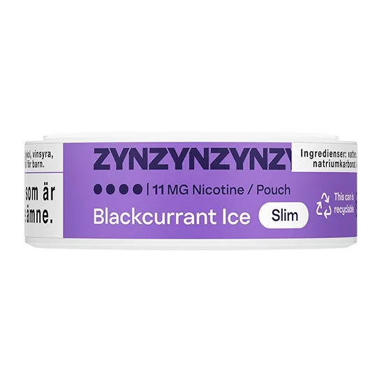 ZYN Blackcurrant Ice Slim Extra Strong - Bild 5