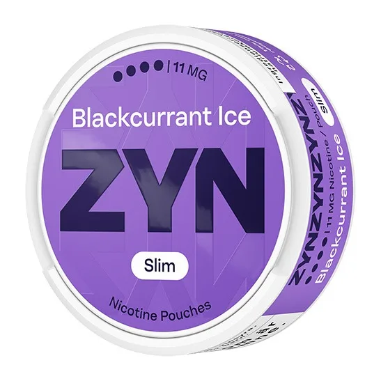ZYN Blackcurrant Ice Slim Extra Strong
