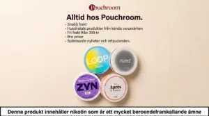 Pouchroom - Din destination för nikotinpåsar online