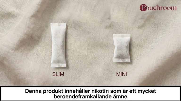 Slim Vs Mini Nicotine Pouches