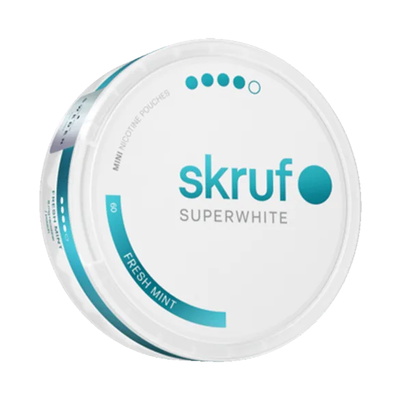 Skruf Superwhite No.60 Fresh Mint Mini 8mg - Bild 2