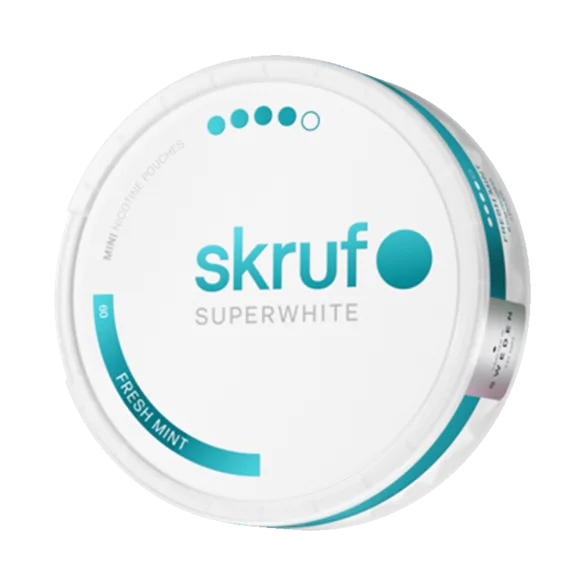 Skruf Superwhite No.60 Fresh Mint Mini 8mg - Bild 3